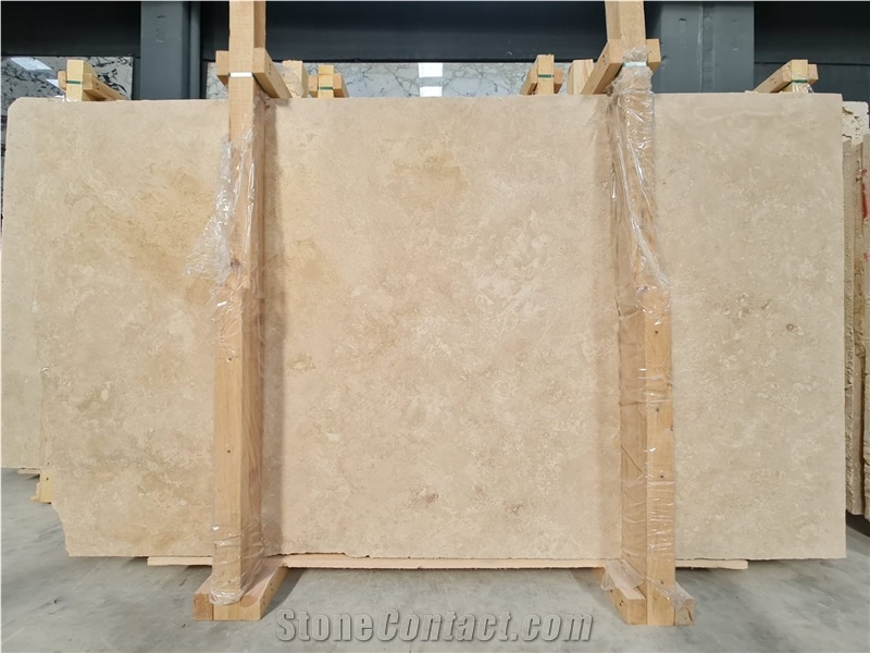 Medium Travertine Cross Cut Slabs