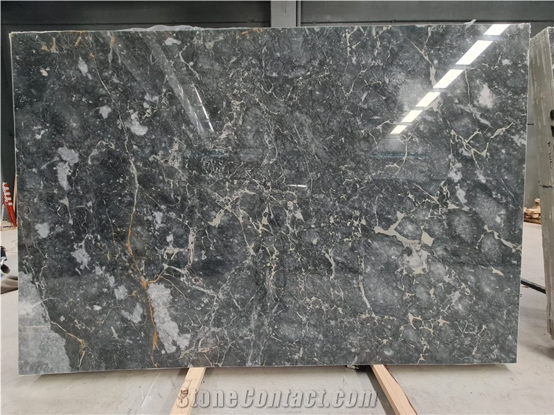 Oro Grigio Gray Marble Slab & Tiles