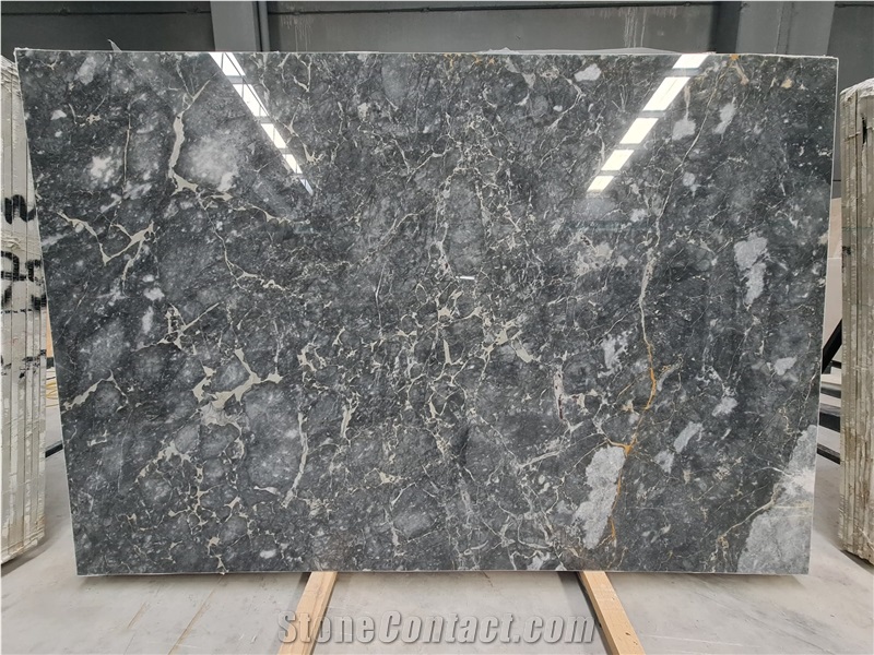 Oro Grigio Gray Marble Slab & Tiles