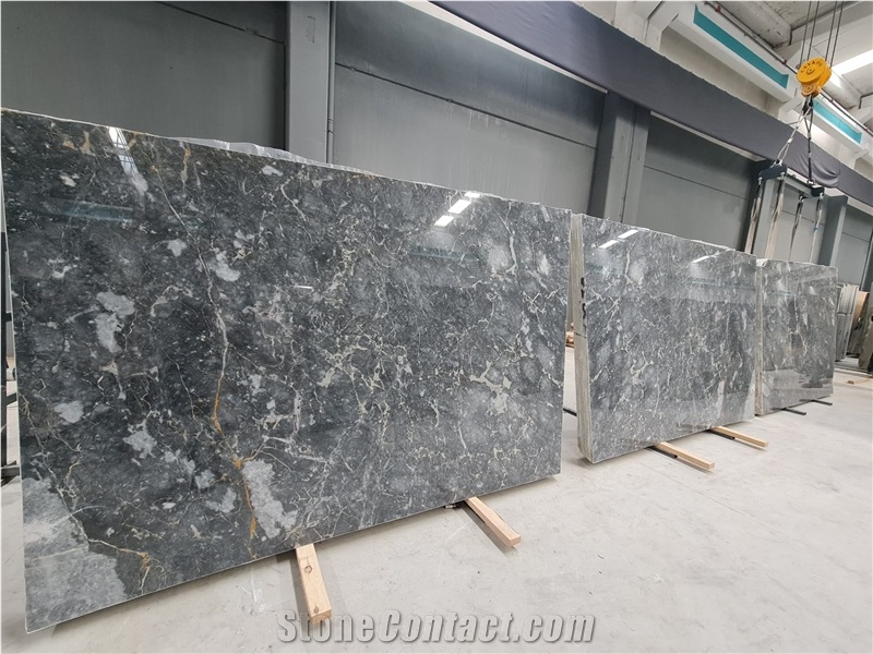 Oro Grigio Gray Marble Slab & Tiles