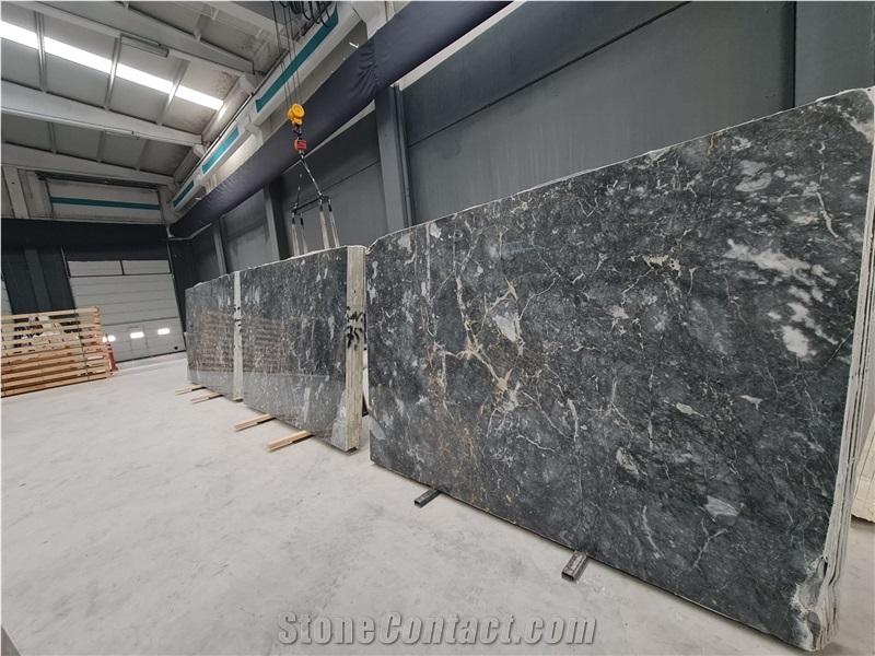 Oro Grigio Gray Marble Slab & Tiles