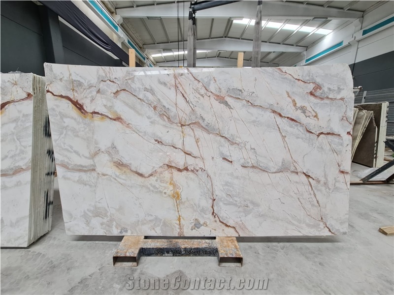 Red Venato Dolomite Slab & Tiles