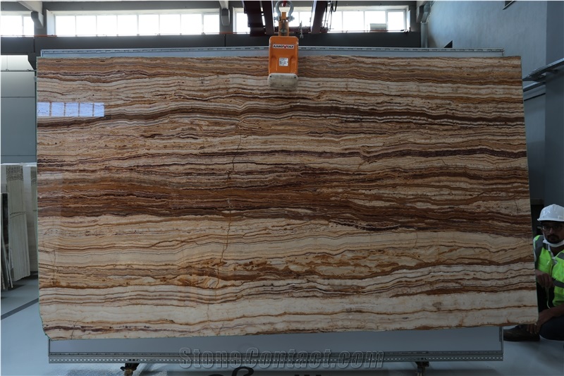 Tiger Onyx Slab & Tiles