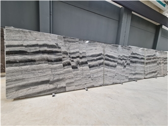 Titanium Gray Dolomite Slab & Tiles