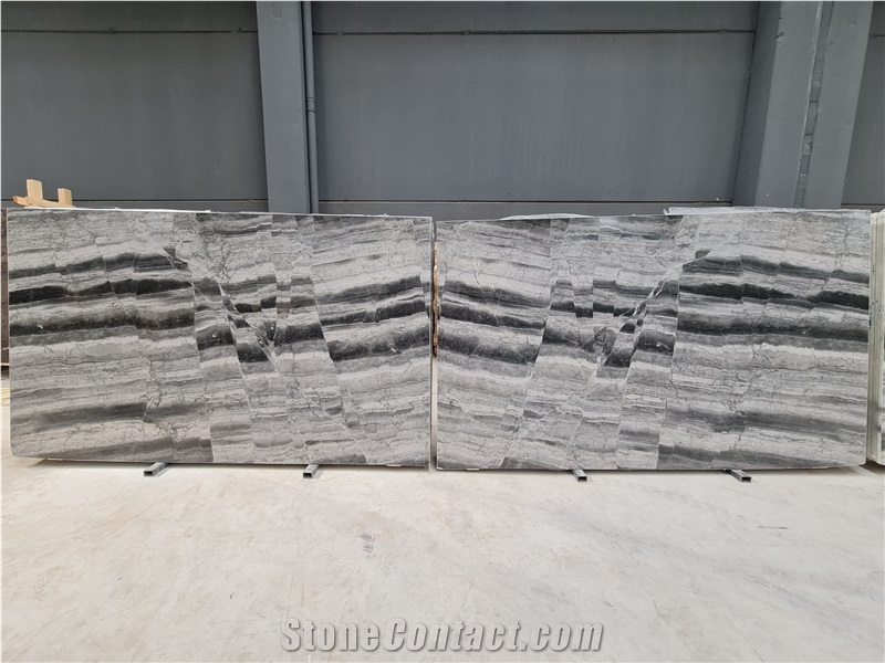 Titanium Gray Dolomite Slab & Tiles