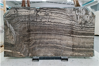 Titanium Silver Travertine Slab & Tiles