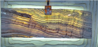 Turkish Green Cappucino Onyx Slab & Tiles Turkish Green Cappucino Onyx Slab & Tiles