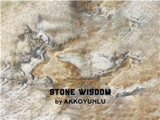 Turkish Green Cappucino Onyx Slab & Tiles