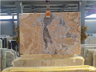 Turkish Orange Onyx Slab & Tiles