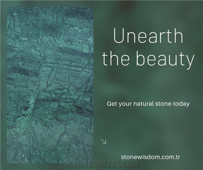 Verde Guatemala Green Marble Slab & Tiles