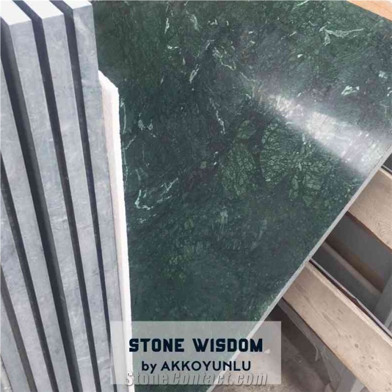 Verde Guatemala Green Marble Slab & Tiles