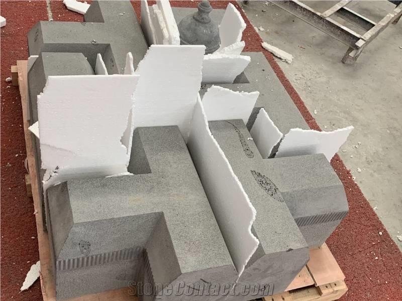 Hainan Grey Basalt Customize Church Stone Binders