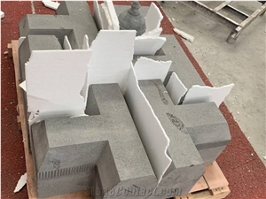 Hainan Grey Basalt Customize Church Stone Binders