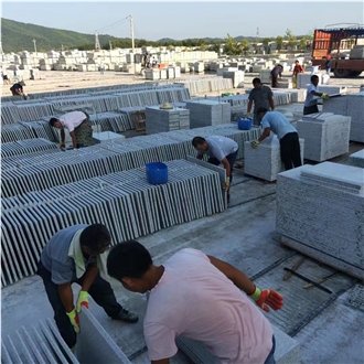 G3765 Suizhou Sesame White Granite Wall Tiles