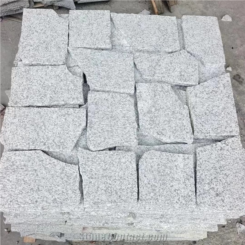 G603 Grey Granite Free Face Flagstone Walkway Pavers