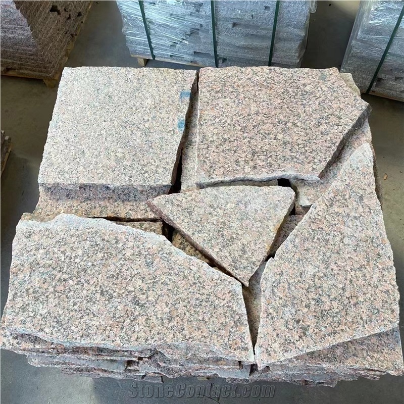 G603 Grey Granite Free Face Flagstone Walkway Pavers