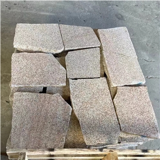 G603 Grey Granite Free Face Flagstone Walkway Pavers