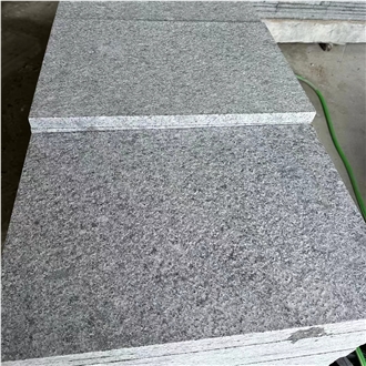 G623 Chinese Grey Granite Flamed Tiles Flooring