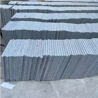 G623 Chinese Grey Granite Flamed Tiles Flooring