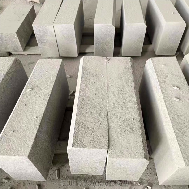 G623 Chinese Grey Granite Surface Flamed Urban Kerbstone