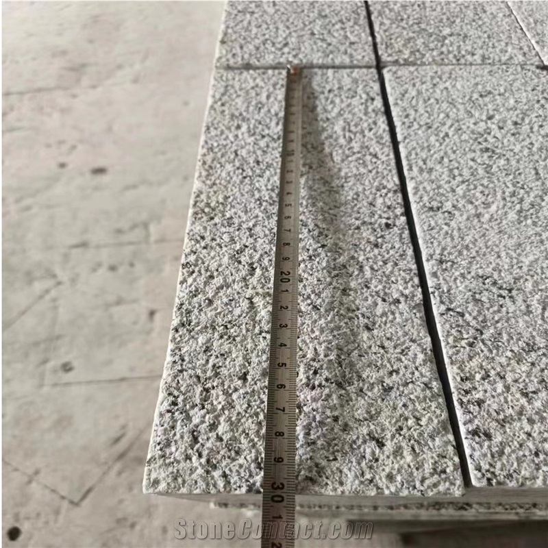 G623 Gray Granite Urban Bush Hammered Side Stone