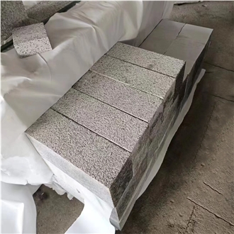 G623 Gray Granite Urban Bush Hammered Side Stone