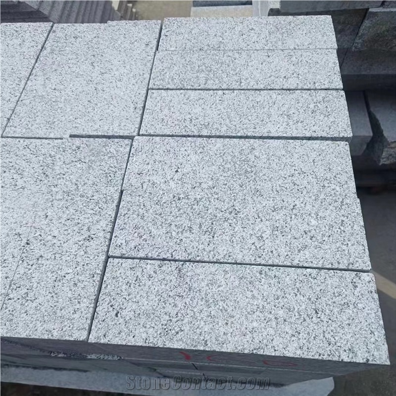 G623 Gray Granite Urban Bush Hammered Side Stone