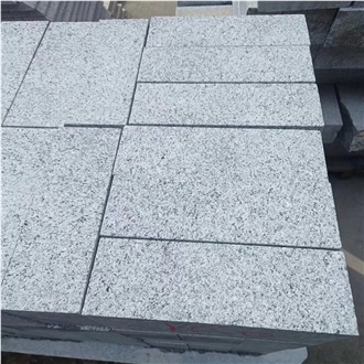 G623 Gray Granite Urban Bush Hammered Side Stone