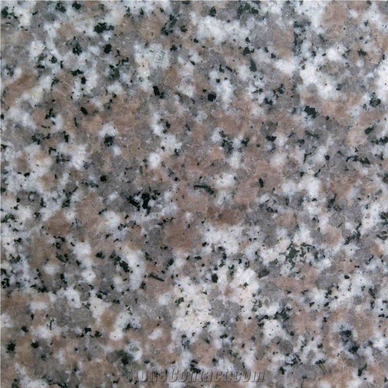 G635 Pink Granite Natural Surface And Polished Park Bench