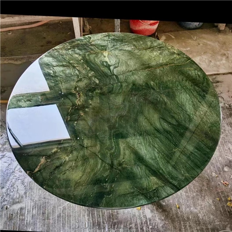 Verde Fantastico Quartzite Restaurant Table Tops