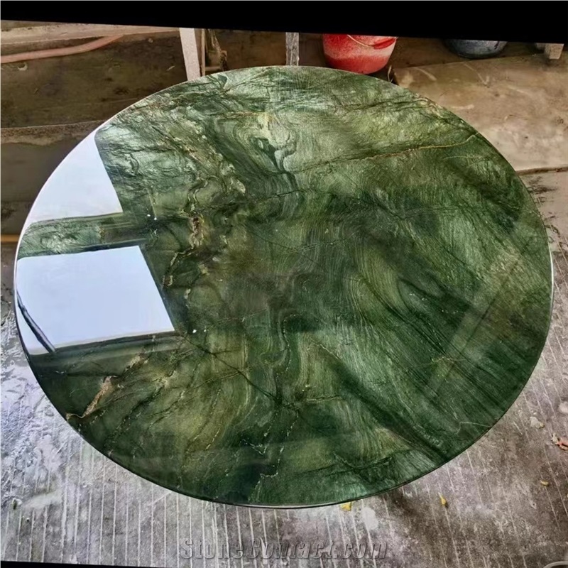 Verde Fantastico Quartzite Restaurant Table Tops