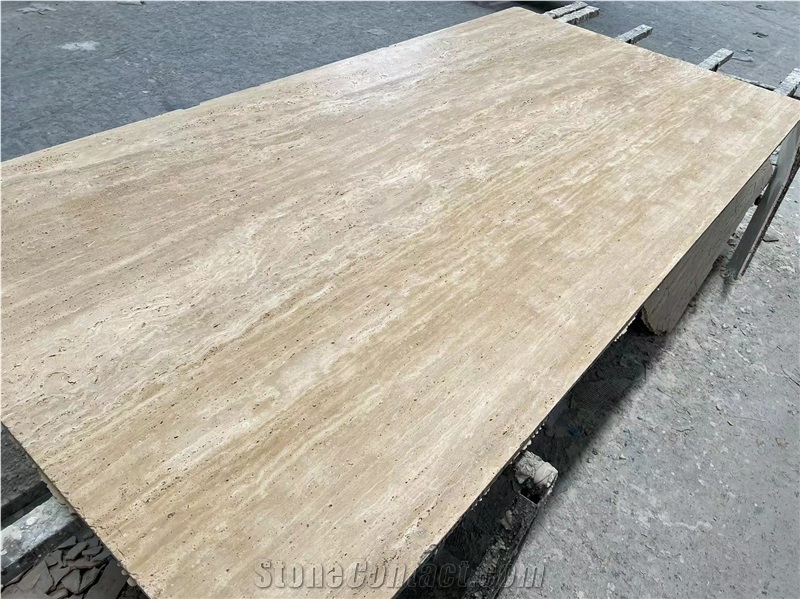 Beige Roman Travertine Laminated Honeycomb Panels