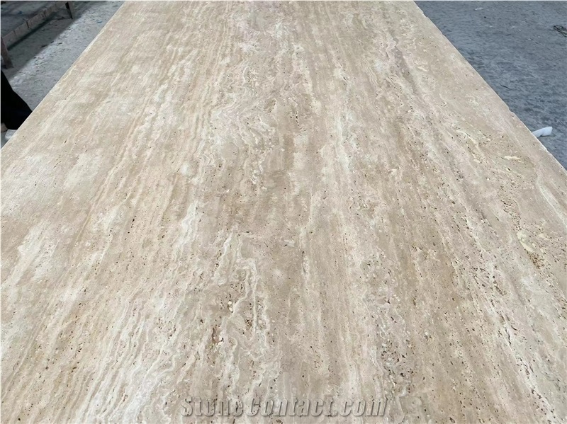 Beige Roman Travertine Laminated Honeycomb Panels