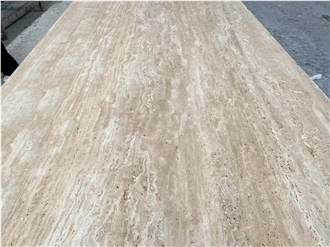 Beige Roman Travertine Laminated Honeycomb Panels