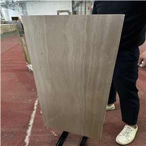 Beige Serpeggiante Marble Tile Laminated Honeycomb Panels