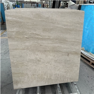 Beige Travertine-Porcelain Backed Laminated Tile