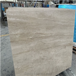Beige Travertine-Porcelain Backed Laminated Tile