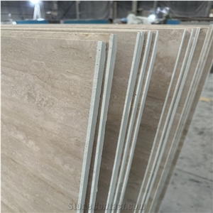 Beige Travertine-Porcelain Backed Laminated Tile