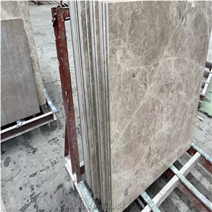 Emperador Olive Brown Marble-Porcelain Laminated Backed Slab