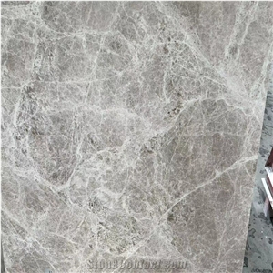 Emperador Olive Brown Marble-Porcelain Laminated Backed Slab