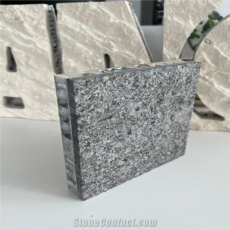 India Steel Grey Granite Laminated Honeycomb Panels