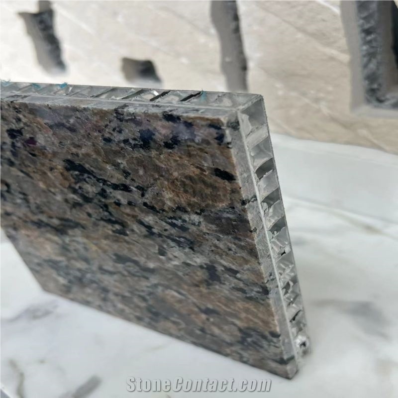 Kodika Brown Granite Laminated Aluminum Honeycomb Panels