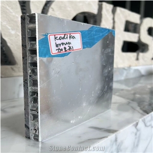 Kodika Brown Granite Laminated Aluminum Honeycomb Panels