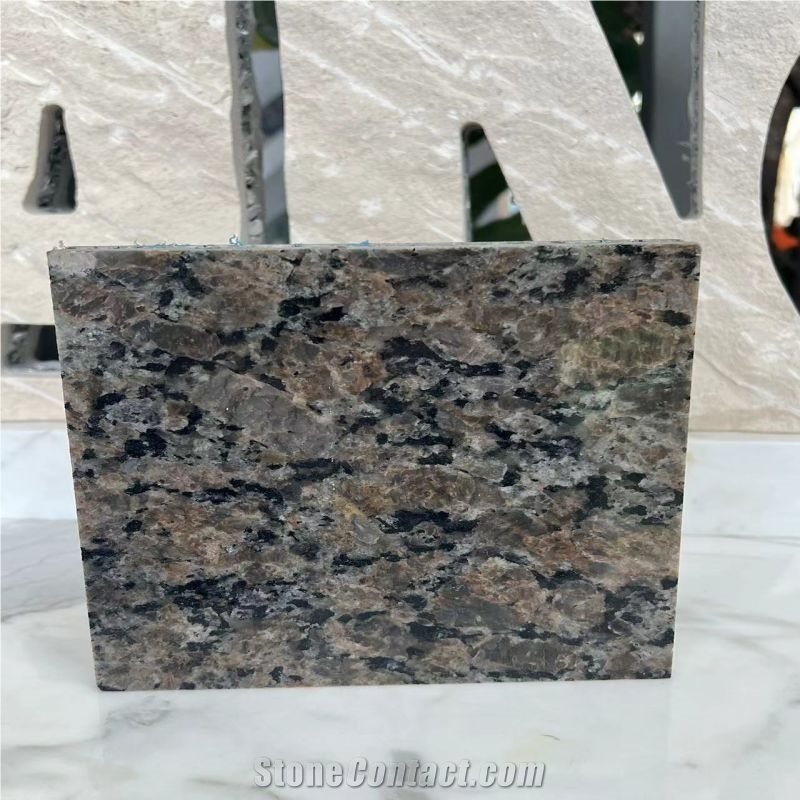 Kodika Brown Granite Laminated Aluminum Honeycomb Panels
