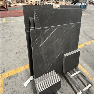 Pietra Grey Marble-Porcelain Backed Composite Stone Panels