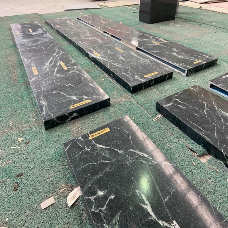 Verde Alpi Green Marble Laminated Honeycomb Panels