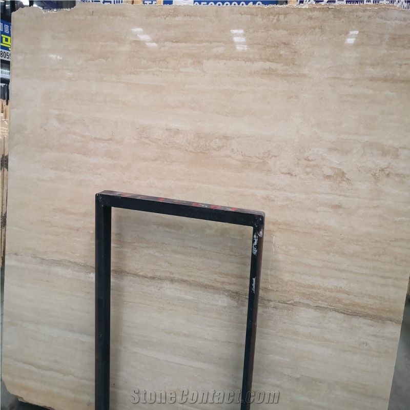 Italy Roman Beige Travertine Good For Wall  Slabs