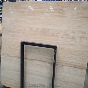 Italy Roman Beige Travertine Good For Wall  Slabs