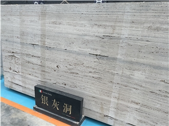 Italy Travertine Paradiso Silver Slabs Italy Travertine Paradiso Silver Slabs