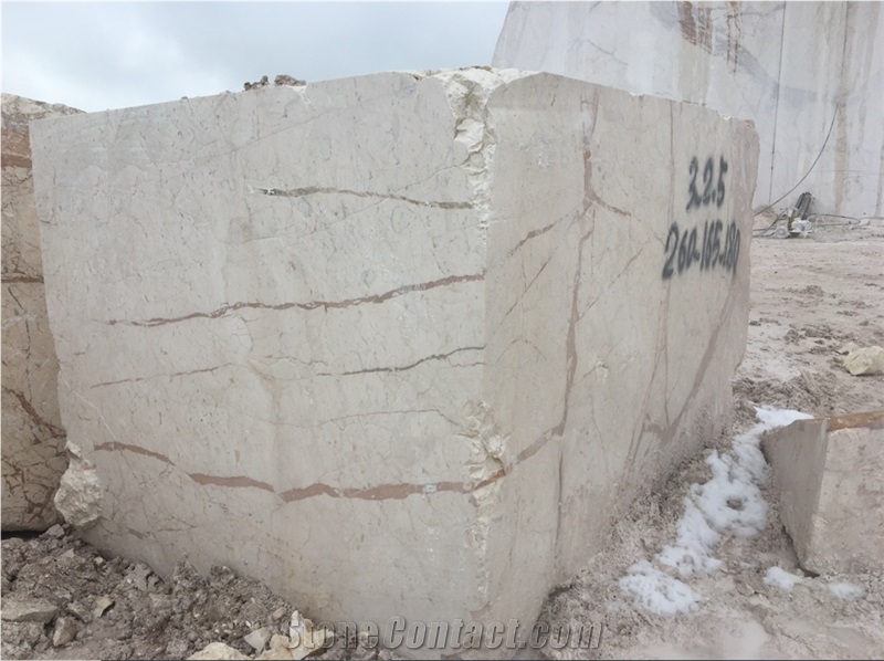Camelia Beige Marble Block